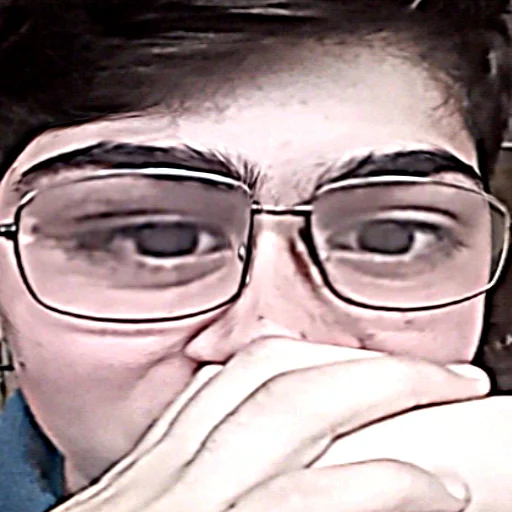 person human face eyewear