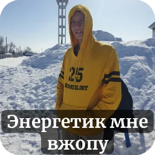 Sticker Ебать лосось - 8