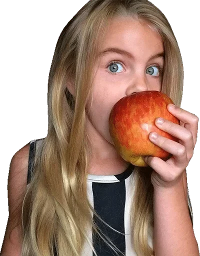 Человек человеческое лицо яблоко