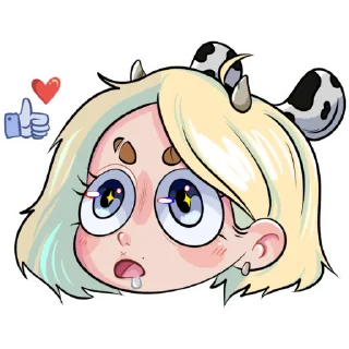 Стикер Мои стикеры @HornyPlods - 8