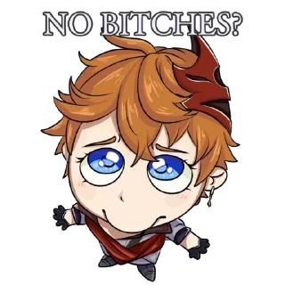 Стикер Мои стикеры @HornyPlods - 10