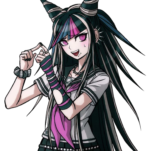 anime cartoon human face