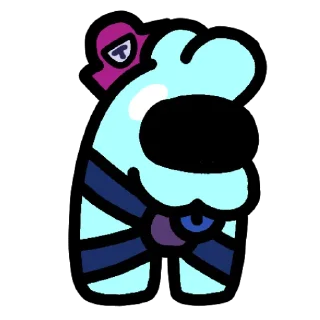 Sticker Эклер - 1