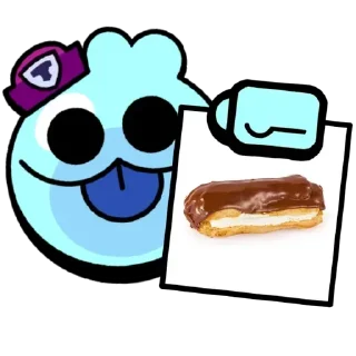 Sticker Эклер - 11