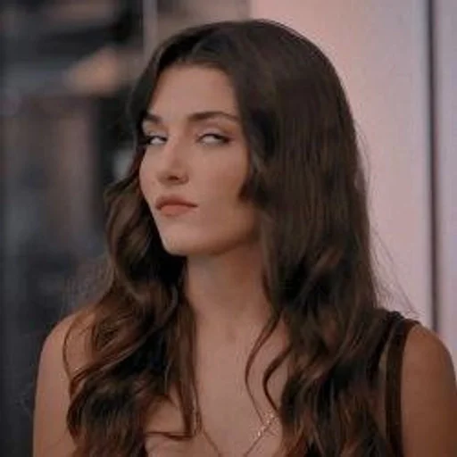 person human face long hair