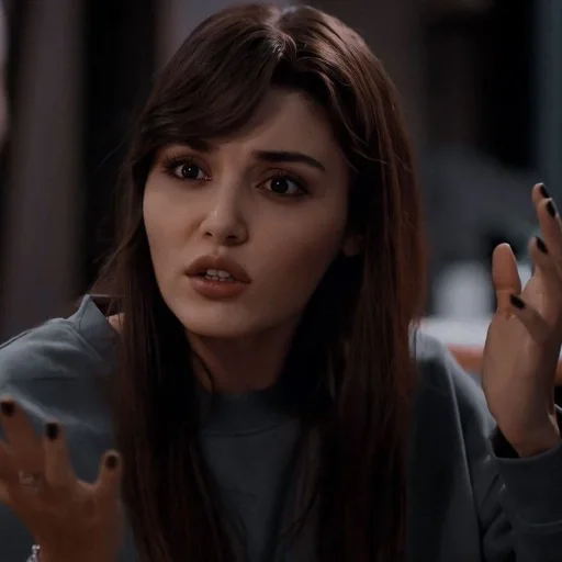 person human face long hair