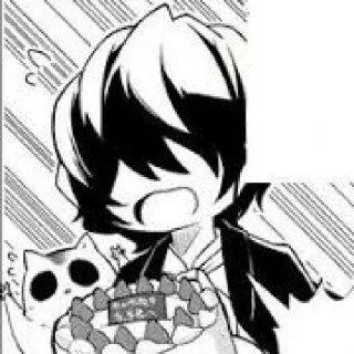 Sticker Edgar allan poe bsd wan (manga) - 3