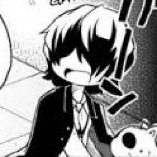 Sticker Edgar allan poe bsd wan (manga) - 10