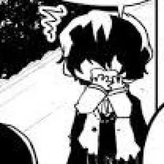 Sticker Edgar allan poe bsd wan (manga) - 1