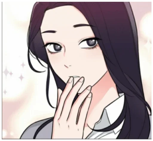 anime illustration human face