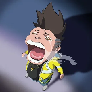 Sticker 🚀 Edgerunners Meme (@TodorokiShouto) - 10