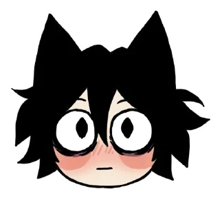 Sticker Edgy catboy @TalbiMidou - 5