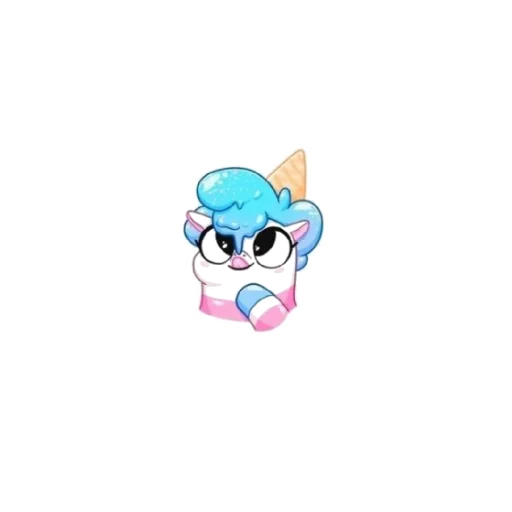 Sticker Единорог - 1