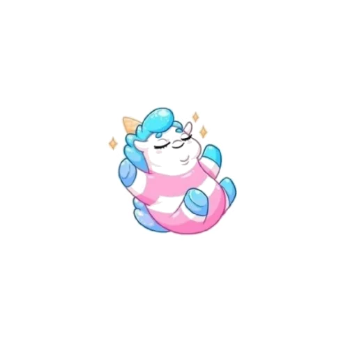 Sticker Единорог - 0