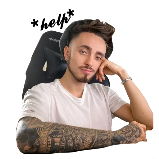 person human face clothing