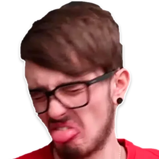 human face glasses person