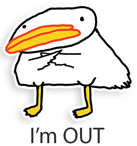 рисование клипарт птица