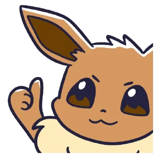 Sticker Eeveelution Supermix - 10
