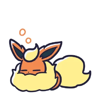Sticker Eeveelution Supermix - 8