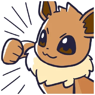 Sticker Eeveelution Supermix - 3