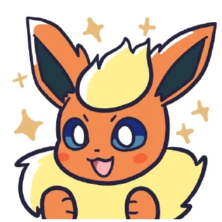 Sticker Eeveelution Supermix - 9
