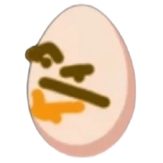 Стикер ୨ ꒰ ° ˖ яйцо ˖ ° ꒱ ୧ @emojixoley 🥚 - 8