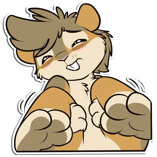 Egger the chipmunk - клипарт