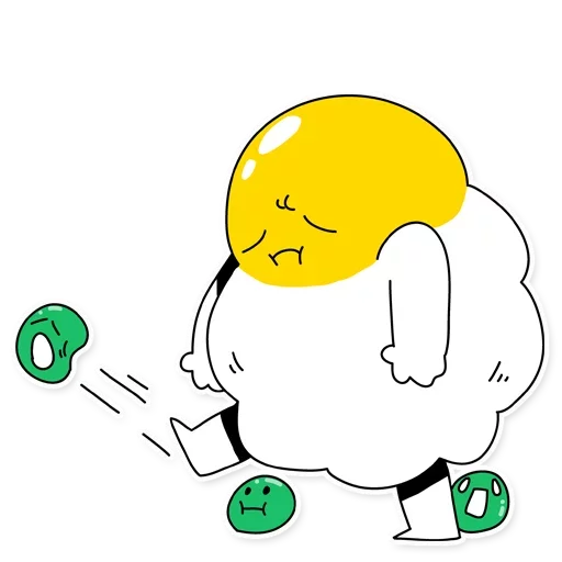 Стикер Eggy Wiggy by @mlOobot - 1