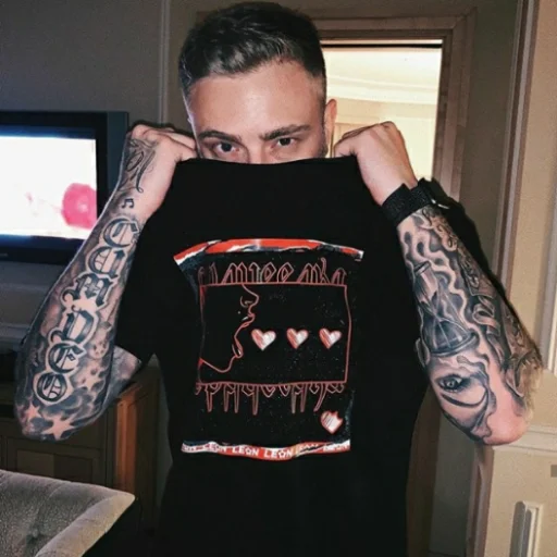 комнатный Человек татуировка