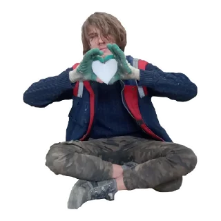 Sticker Ежорик - 3