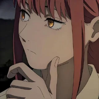 Sticker Человек бензопила @anime_stickerr - 5