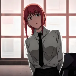 Sticker Человек бензопила @anime_stickerr - 11