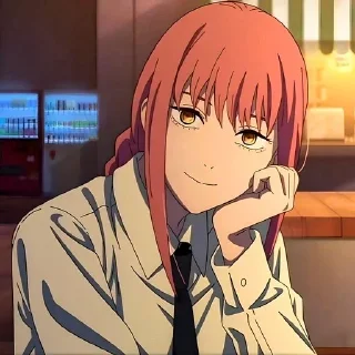 Sticker Человек бензопила @anime_stickerr - 7