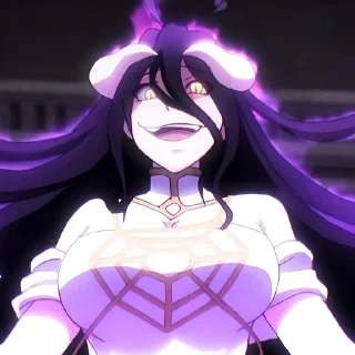 Sticker Оверлорд @anime_stickerr - 9