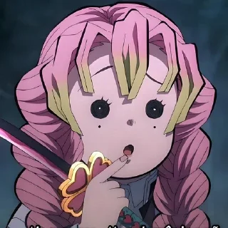 Sticker Мицури @anime_sticks - 7