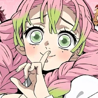 Sticker Мицури @anime_sticks - 8