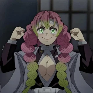 Sticker Мицури @anime_sticks - 4