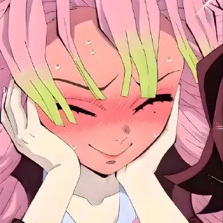 Sticker Мицури @anime_sticks - 11