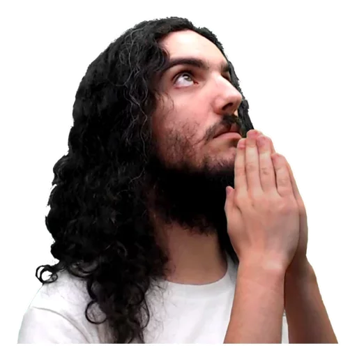 person human beard human face