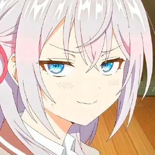 Sticker Аля иногда кокентничает @anime_stickerr - 3