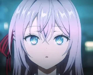 Sticker Аля иногда кокентничает @anime_stickerr - 0