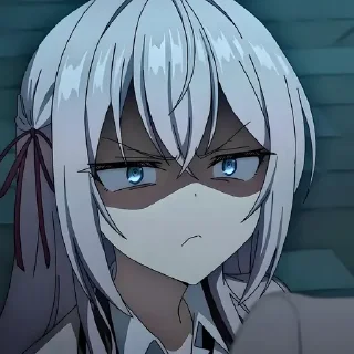 Sticker Аля иногда кокентничает @anime_stickerr - 4