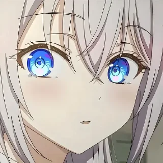 Sticker Аля иногда кокентничает @anime_stickerr - 5