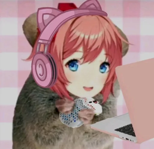 Стикер Мыши саёри :: @fStikBot - 1