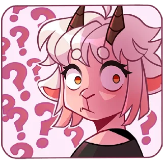 Стикер Эйко без надписей @stickers_vk - 3