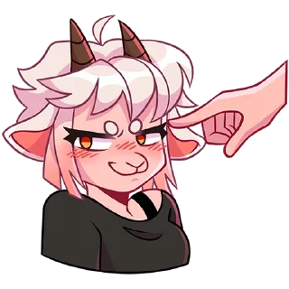 Стикер Эйко без надписей @stickers_vk - 6