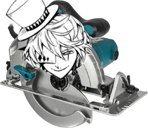 электропила инструмент рисование