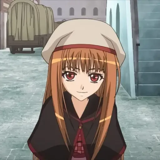 Волчица и пряности @anime_stickerr - 