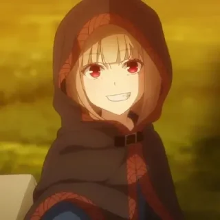 Sticker Волчица и пряности @anime_stickerr - 5