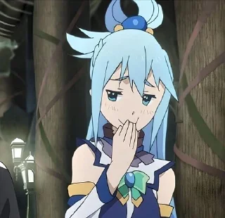 Стикер Коносуба @anime_stickerr - 6